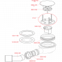 Сифон для поддона Alcadrain (AlcaPLAST), A491CR, AG210272100