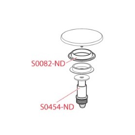 Запасная часть к скрытым системам инсталляций AlcaPLAST S0082-ND
