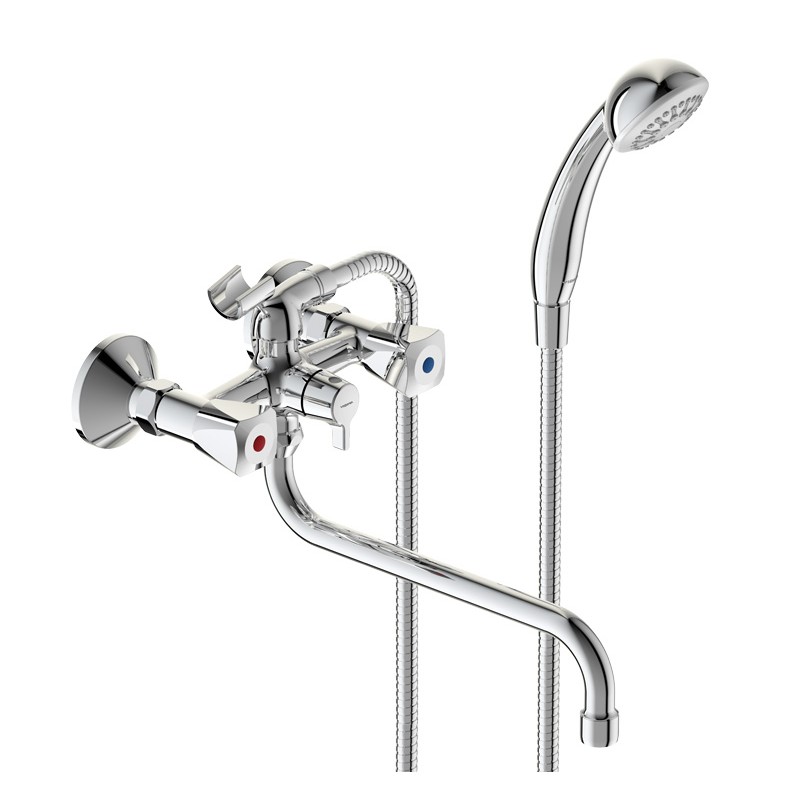 Смеситель для ванны/душа VIDIMA PRACTIC BA342AA-159-BA342AA-Смеситель ...